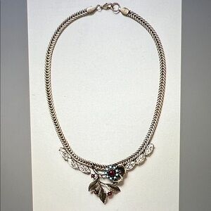 Anthropologie Broderie Necklace
